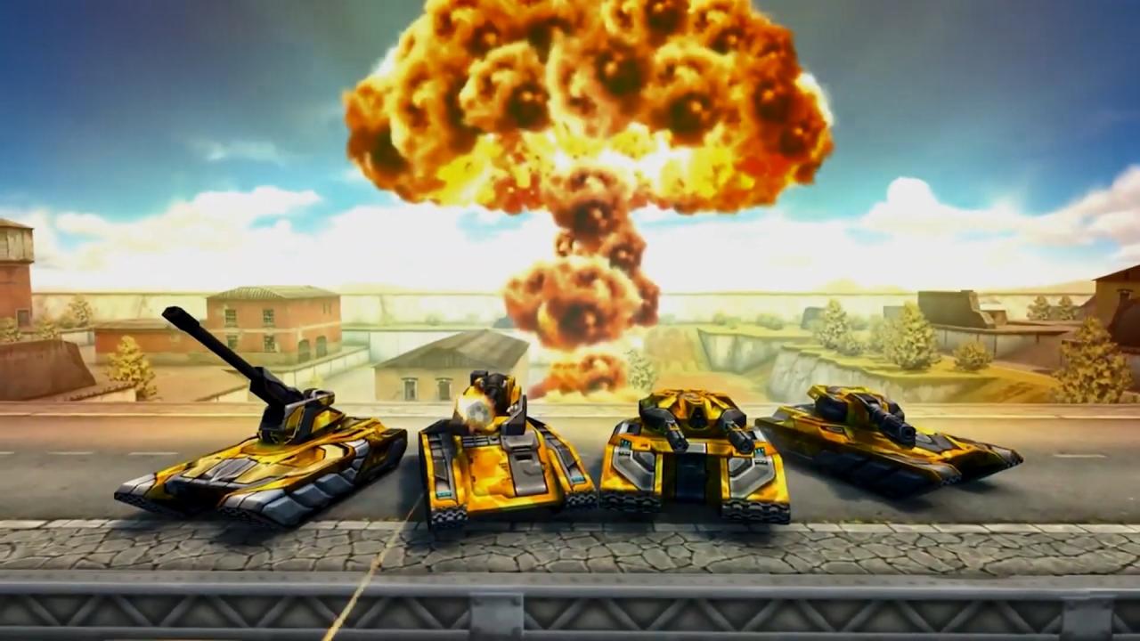 3D坦克大桥3C地图核弹壁纸