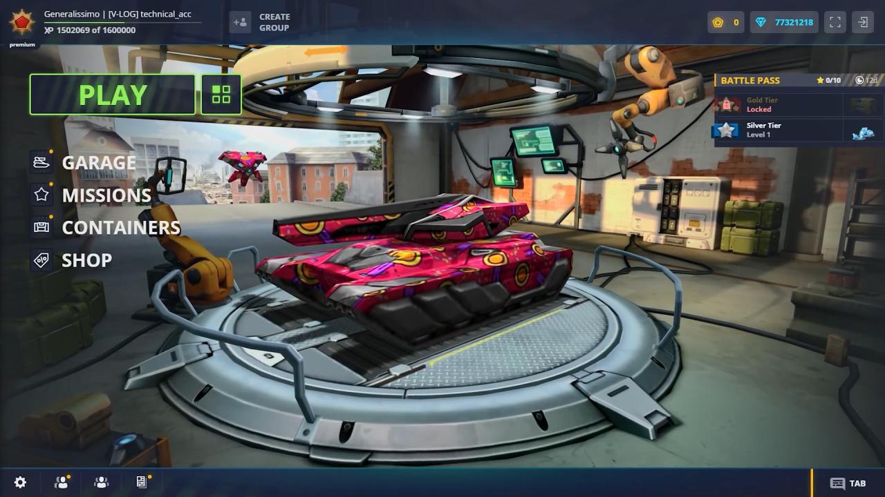 3D坦克粉色活动迷彩