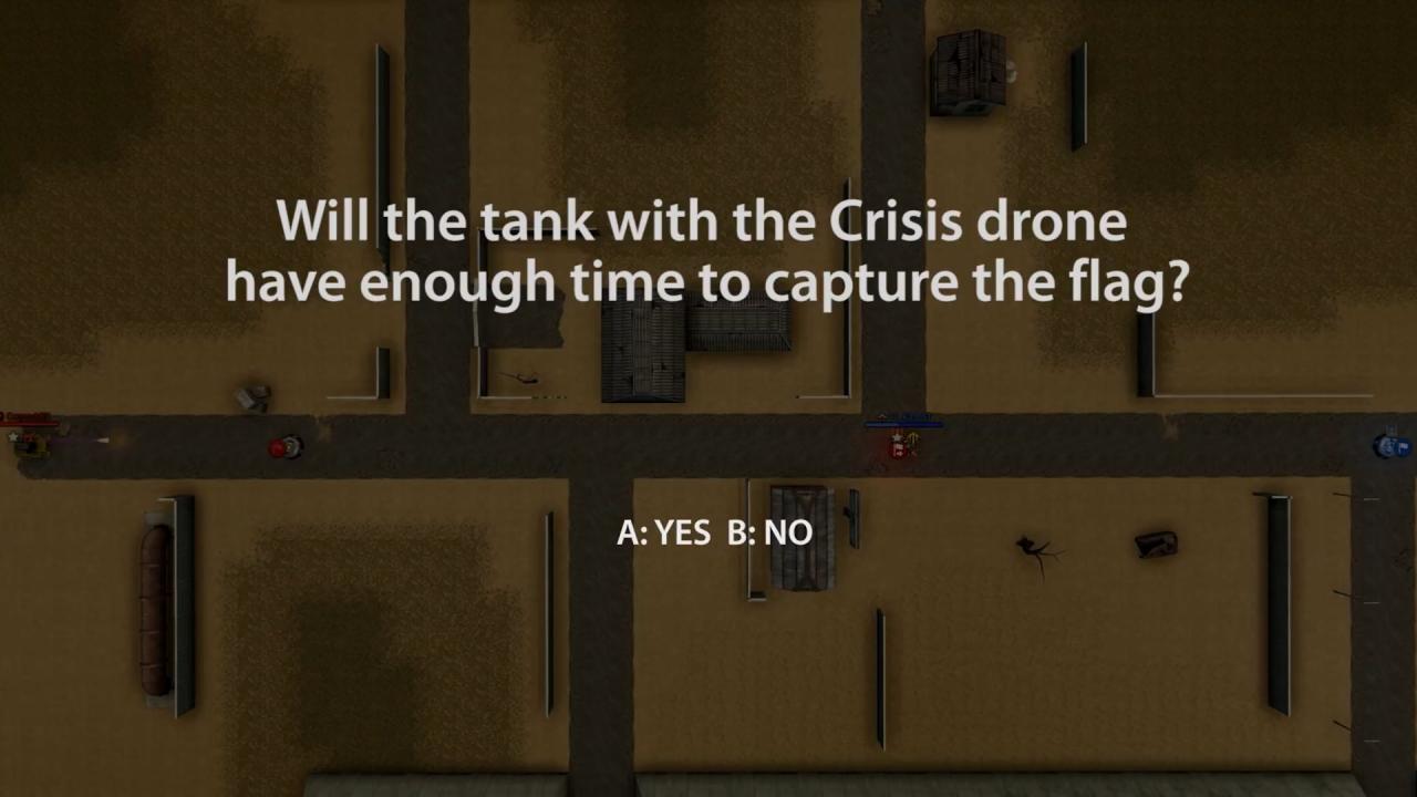 3D坦克配备Crisis无人机的坦克是否有足够的时间夺旗？