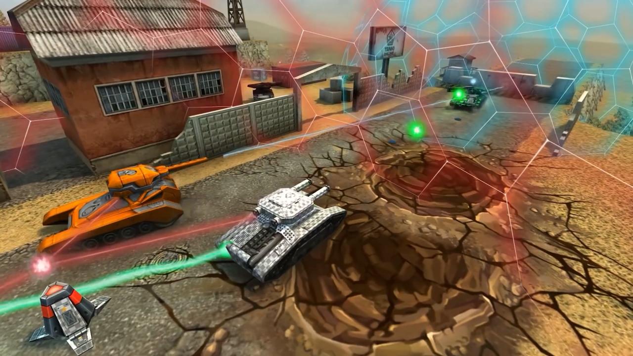 3D坦克磁力护盾功能