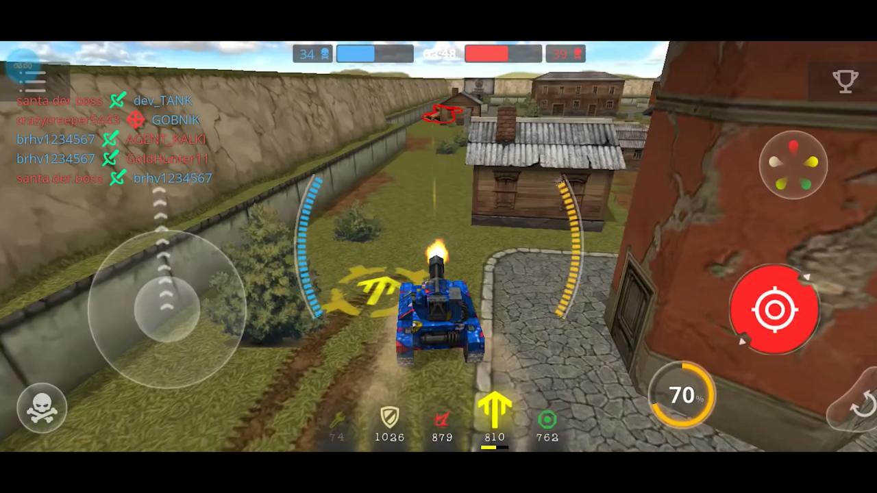 3D坦克极速炮射击