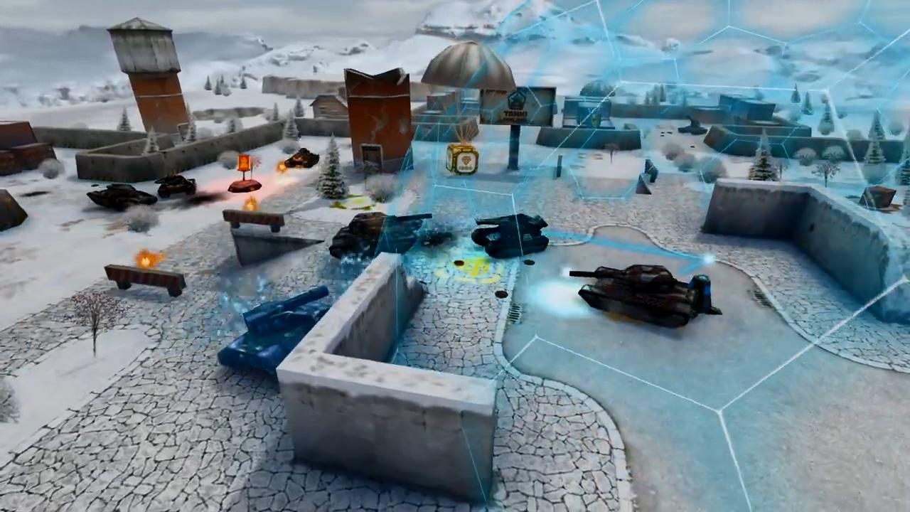 3D坦克磁力护盾下夺取金水晶之战