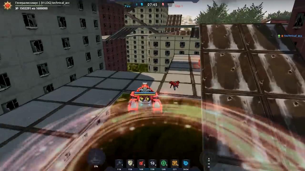 3D坦克新底盘Hopper激活超速避免掉落出地图