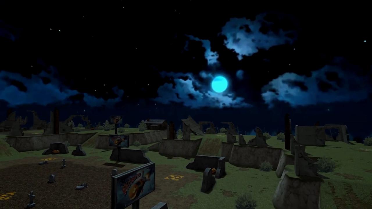 3D坦克万圣节地图