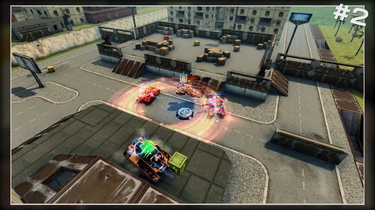 3D坦克Hopper底盘超速技能飞到敌方基地拔旗