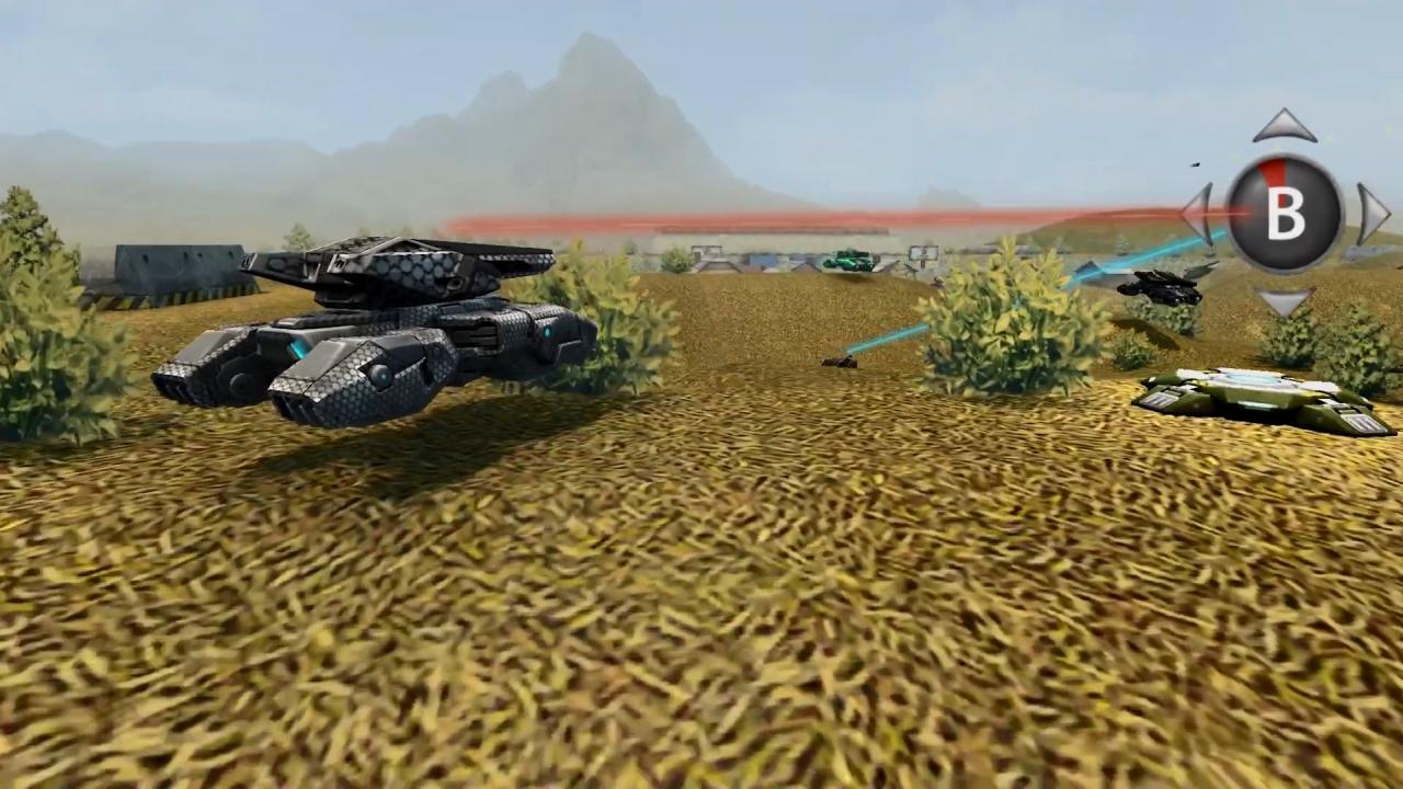 3D坦克高原地图