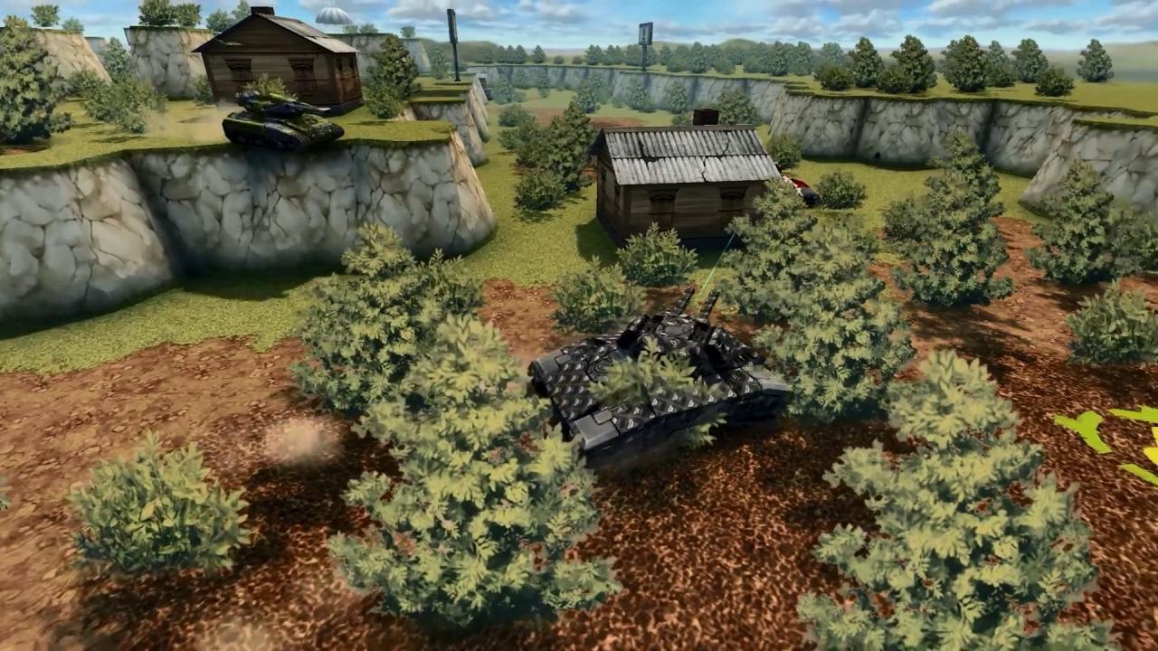 3D坦克黑暗森林地图