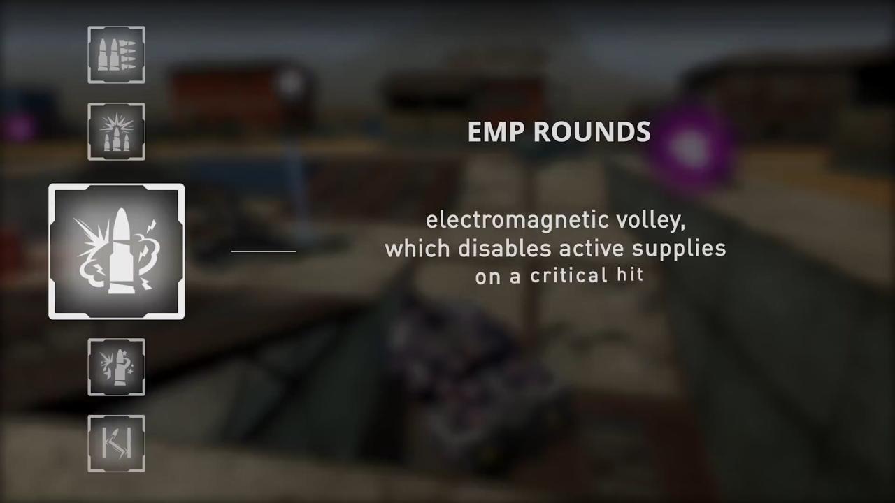 新五大参数：麻痹，弹射，溅射，爆炸弹和分类弹药