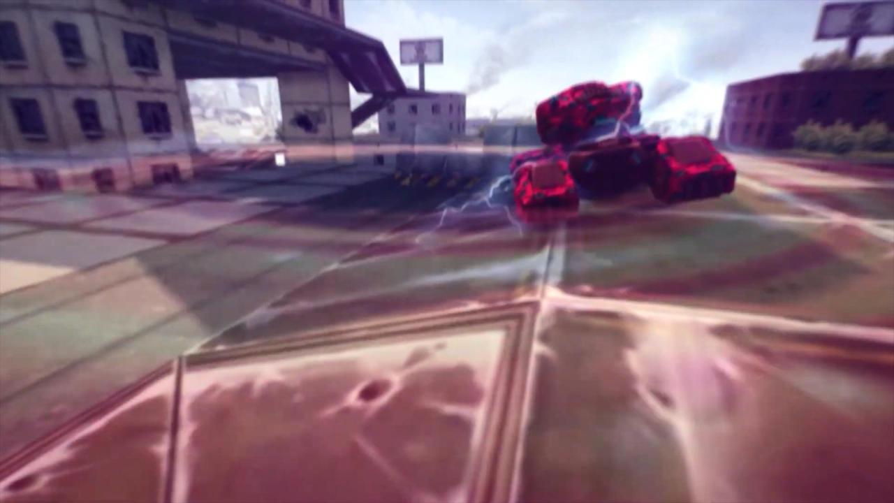 3D坦克摩天大楼霍珀激光炮模式