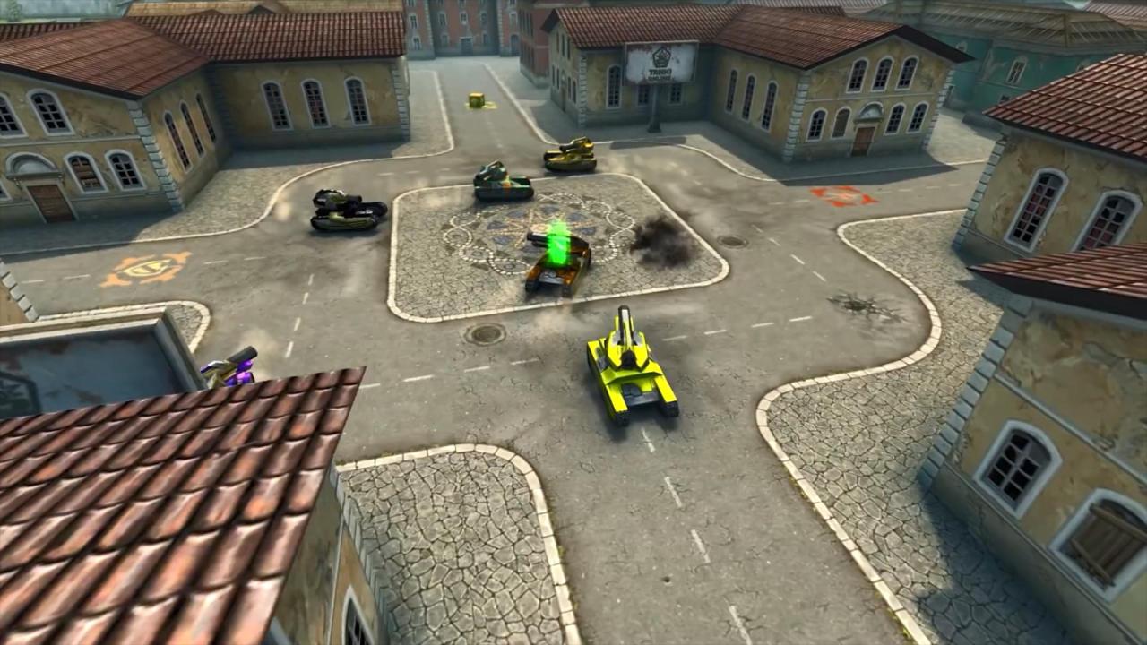 3D坦克滑膛炮黄蜂游戏模式