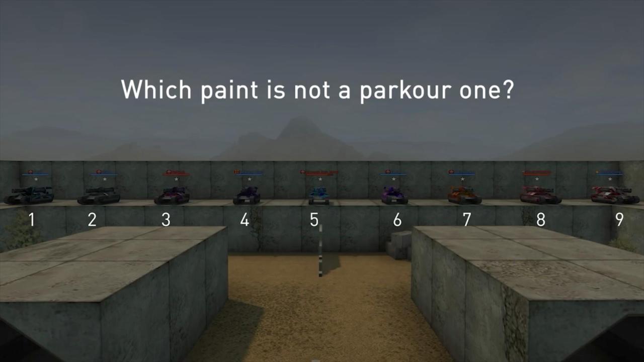 3D坦克每周猜猜看问题：哪款迷彩与特技关系不大？