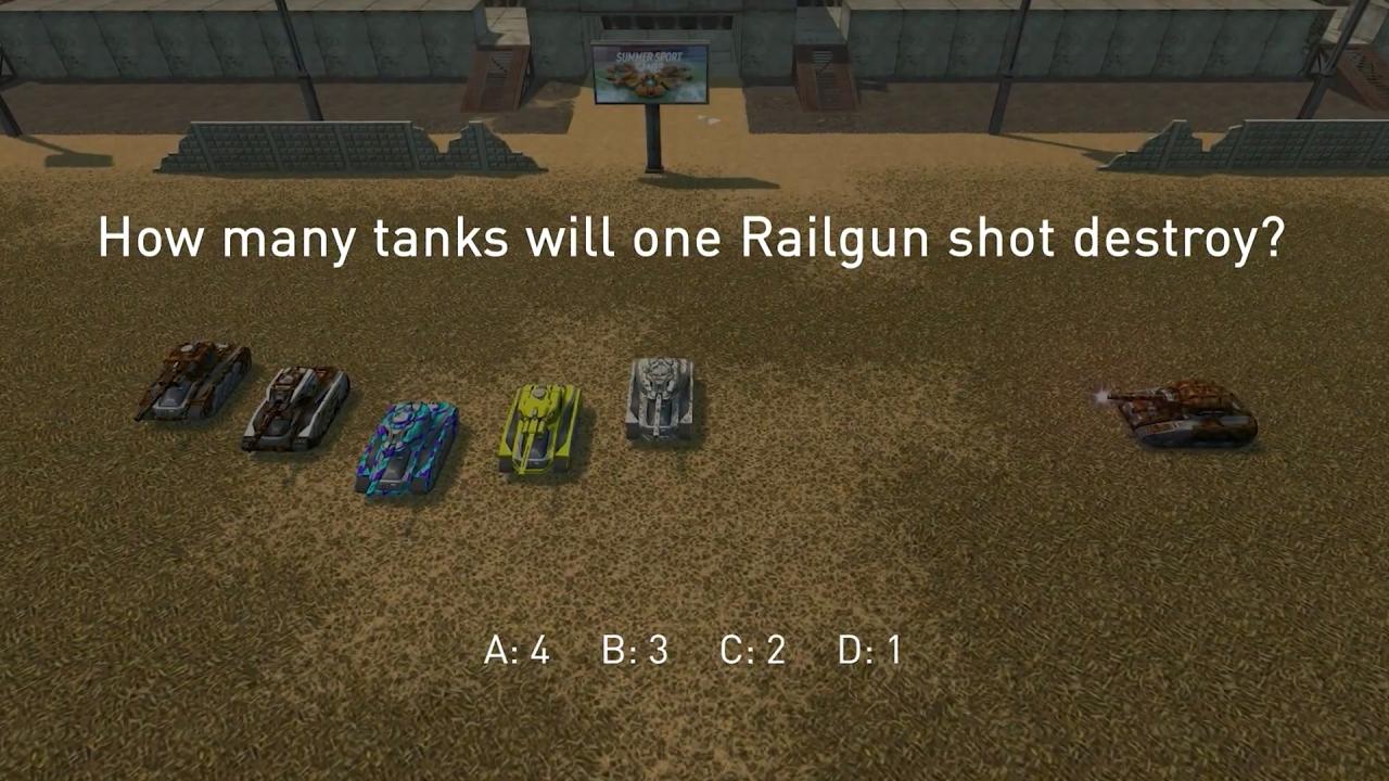 一发激光炮可以击毁多少辆坦克？