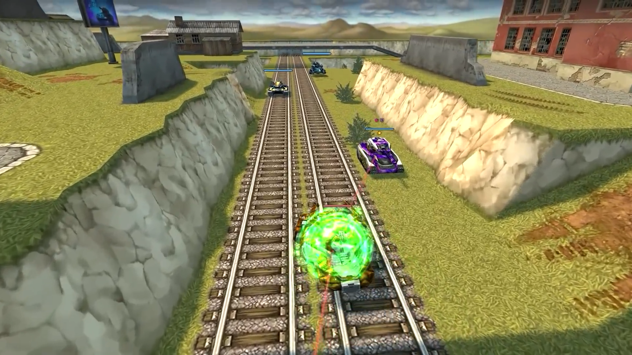 3D坦克新地盘圣骑士的光环保护