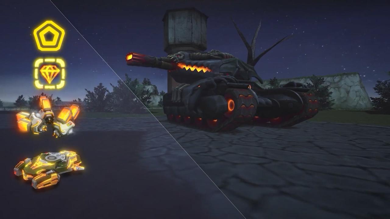 3D坦克万圣节生物形态之爪坦克皮肤及万圣节主题装扮