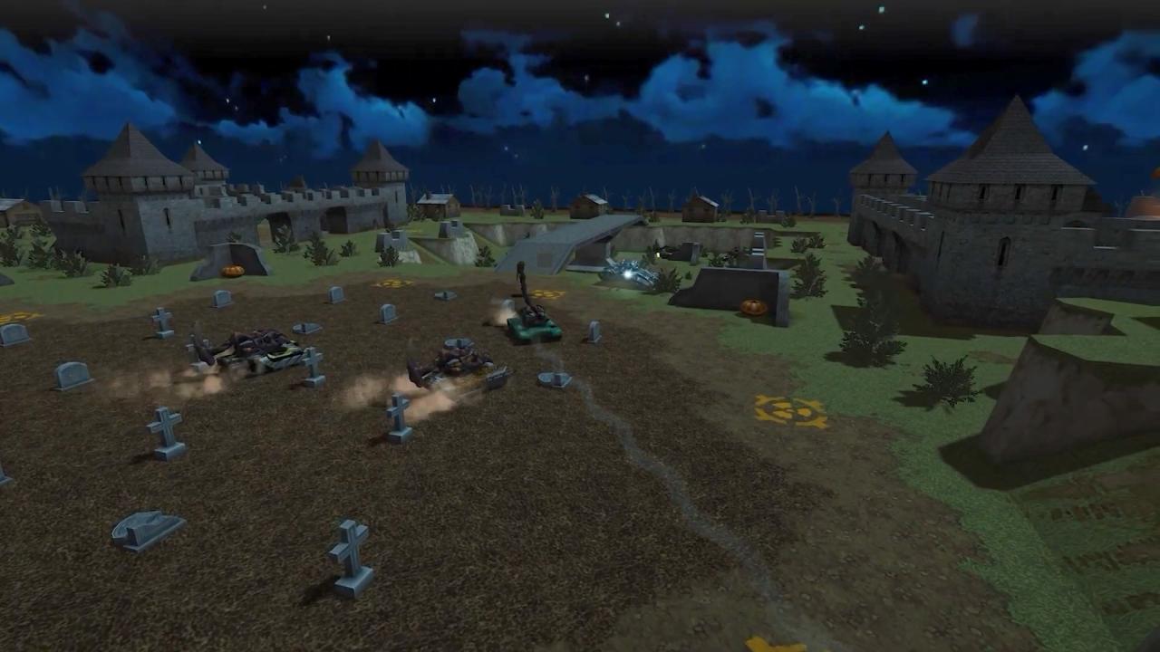 3D坦克2021万圣节地图生化超级坦克