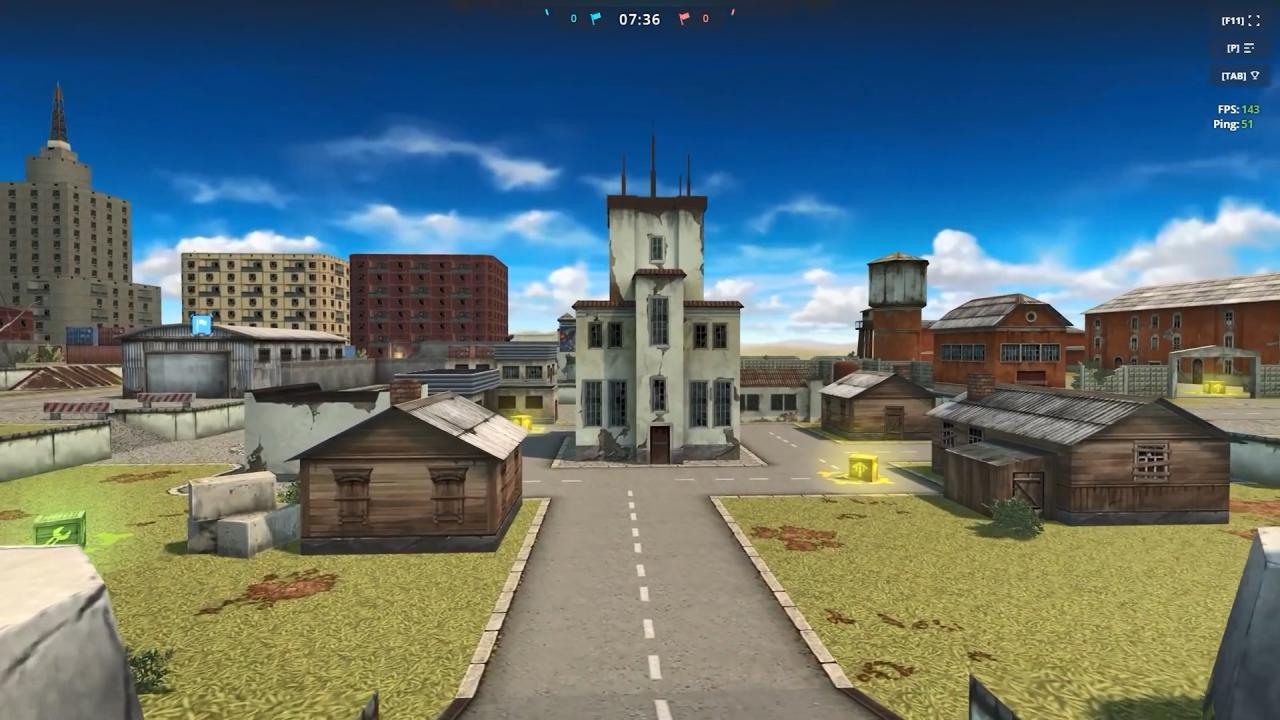 3D坦克全新地图俄罗斯城市切尔努什卡