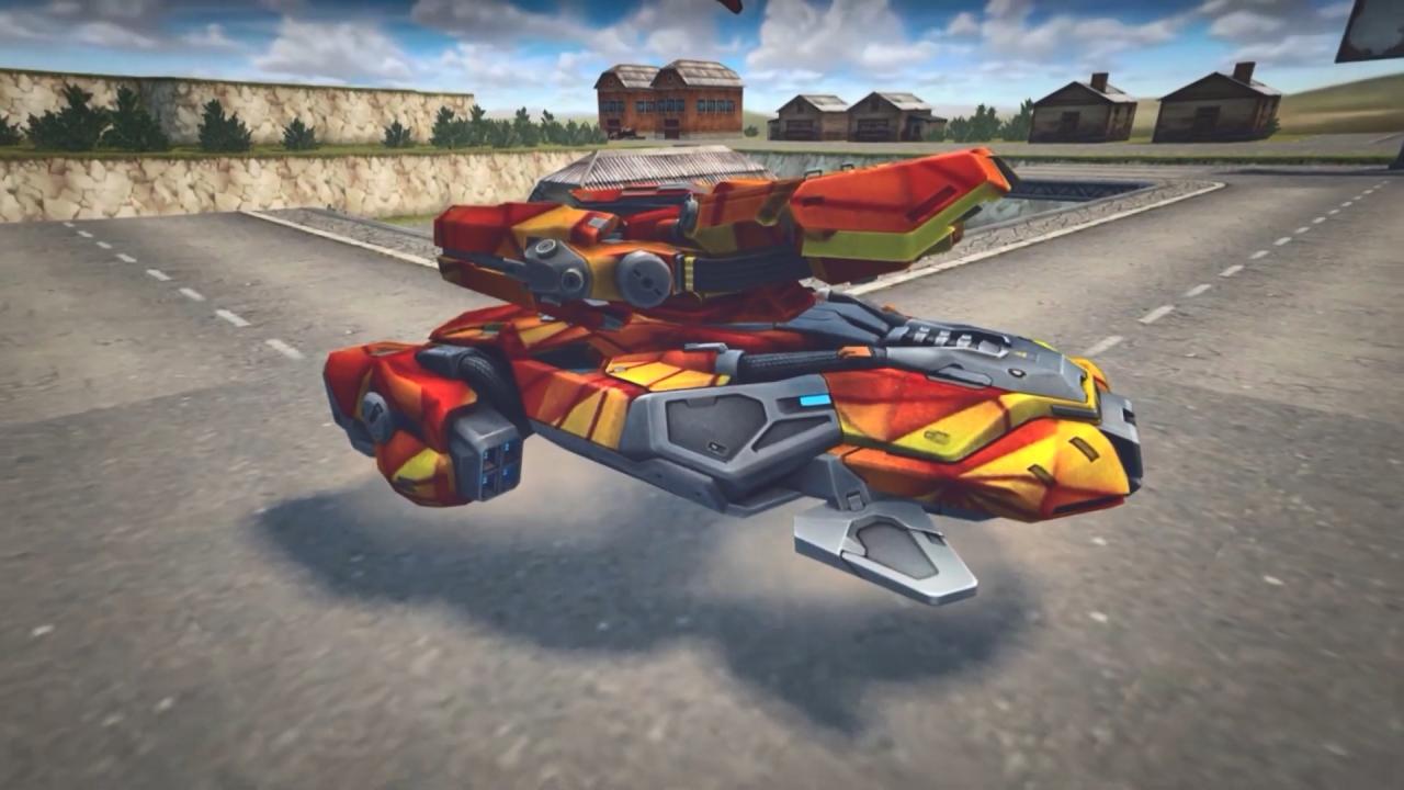 3D坦克霍珀底盘