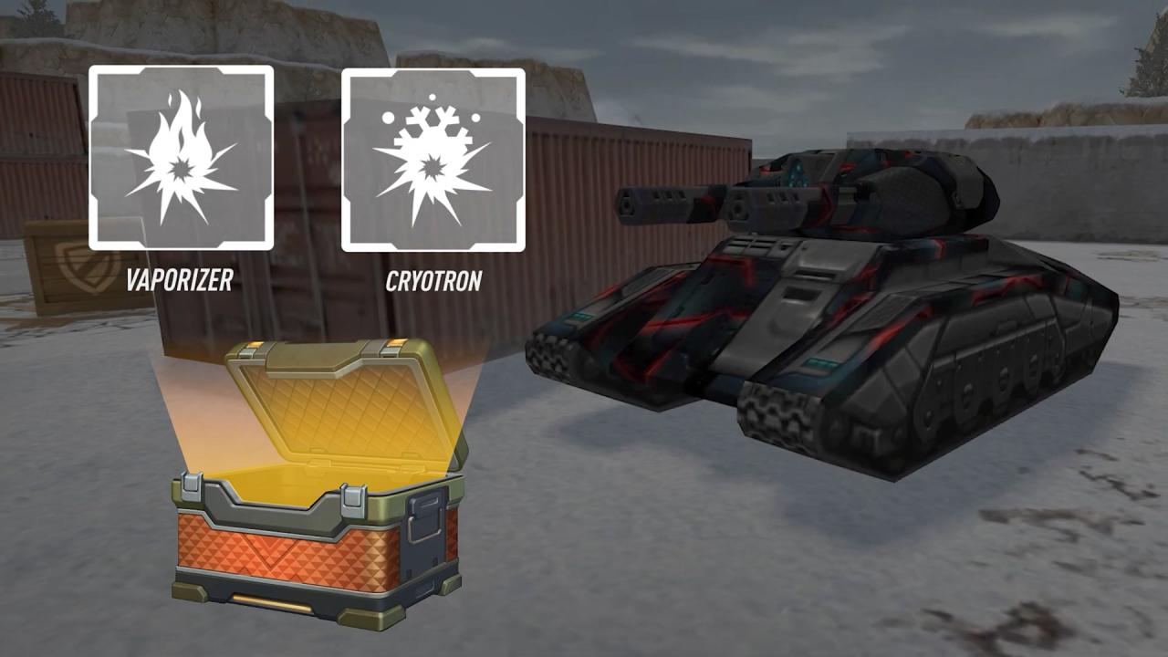 全新离子炮的汽化器和冰冻子弹参数