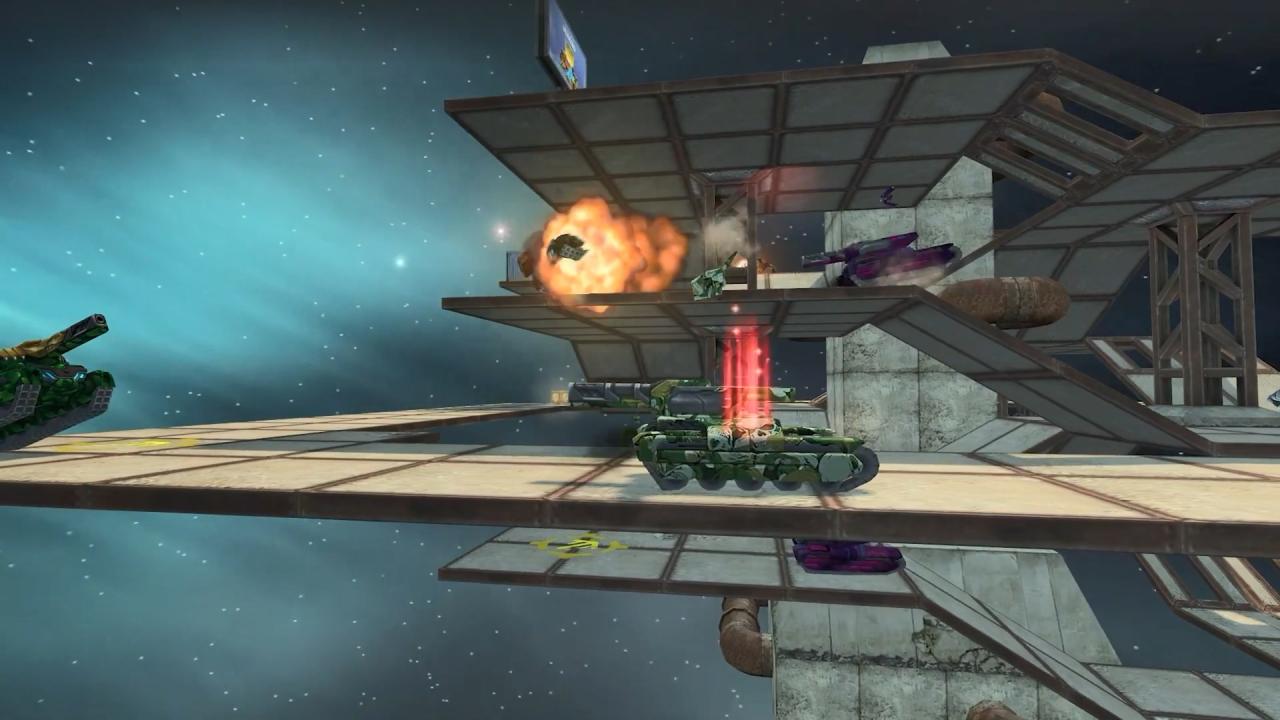 3D坦克失重版引力地图