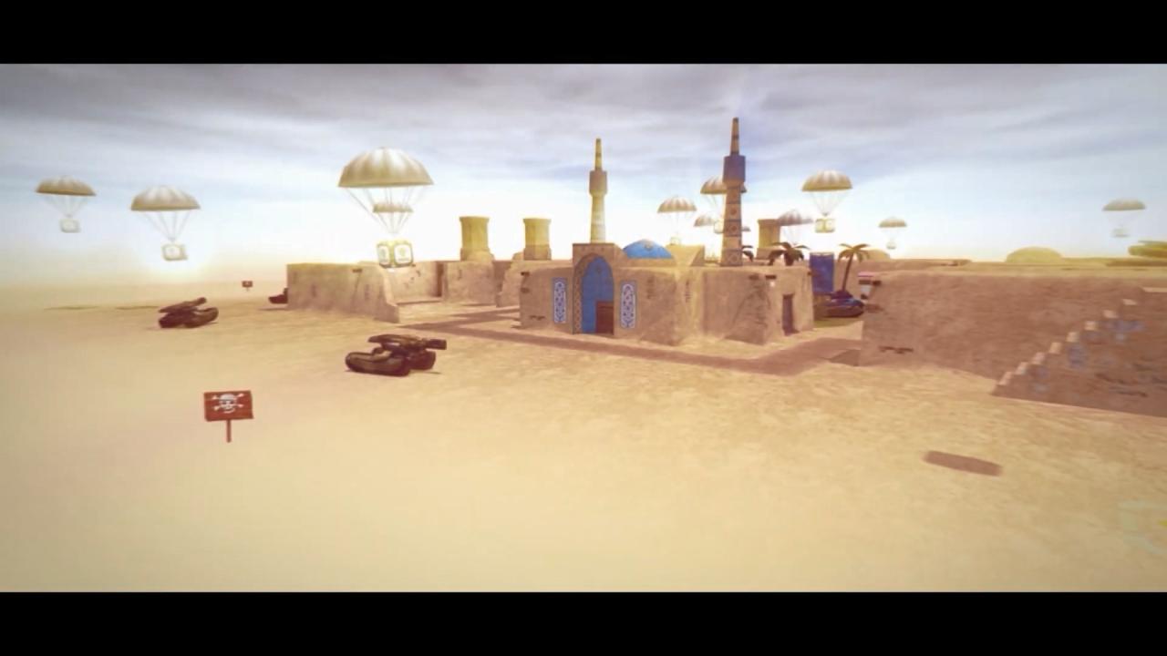 3D坦克圣地之战地图金水晶雨