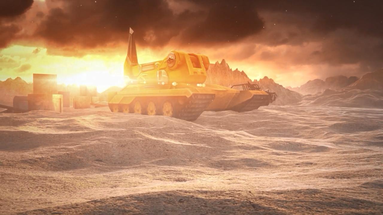 3D坦克“吸血鬼镰刀”底盘 3D 模型