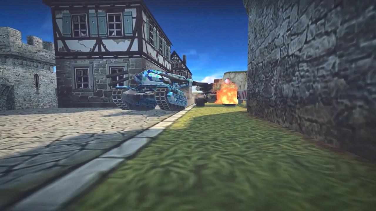 3D坦克城堡地图