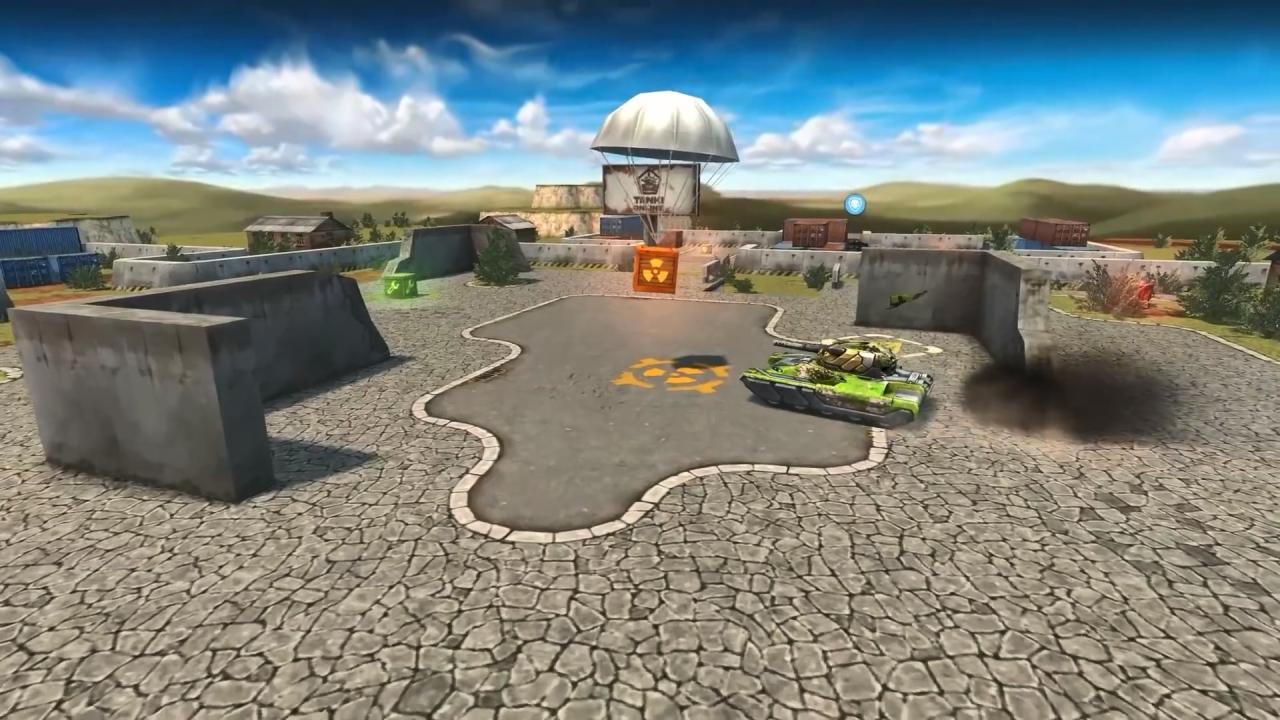 3D坦克核能道具空投包