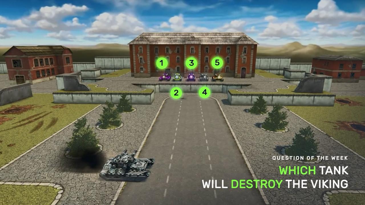 3D坦克哪辆坦克将击毁维京？