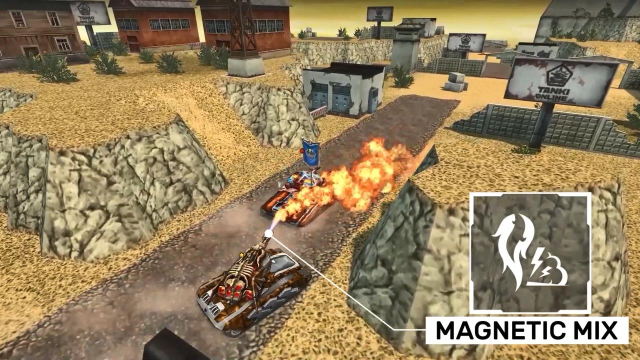 3D坦克火焰炮新参数“磁力混合物”