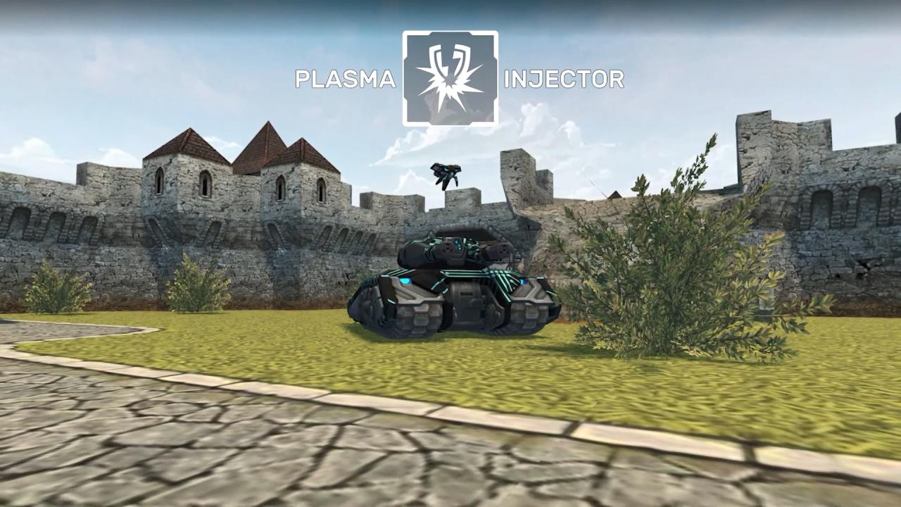 3D坦克“等离子体注射体”离子炮参数