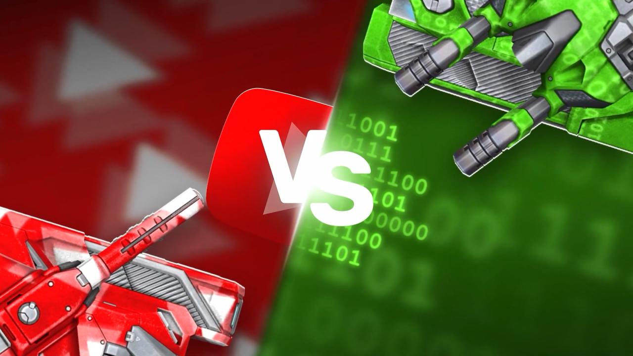 3D 坦克视频作者和开发者对战宣传壁纸