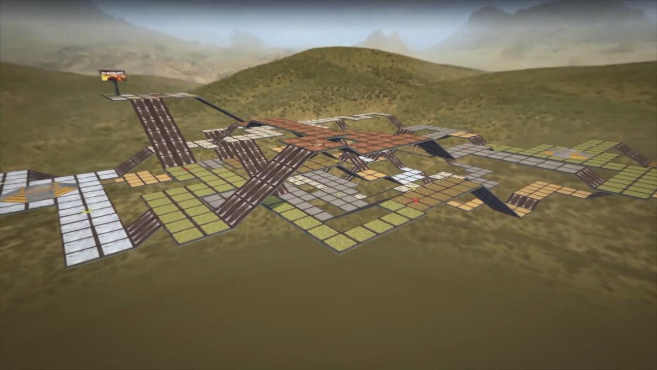 傍晚模式的疯狂四维空间设计图