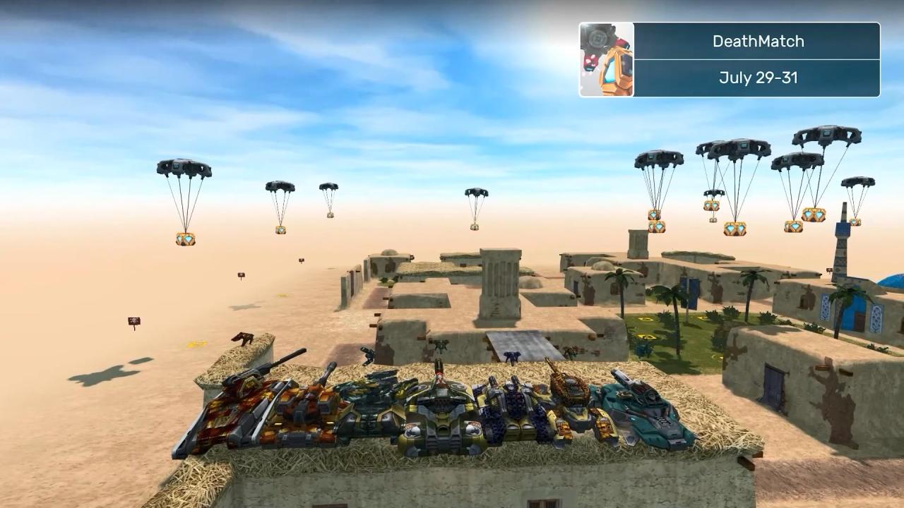 3D 坦克圣地之战死亡混战模式