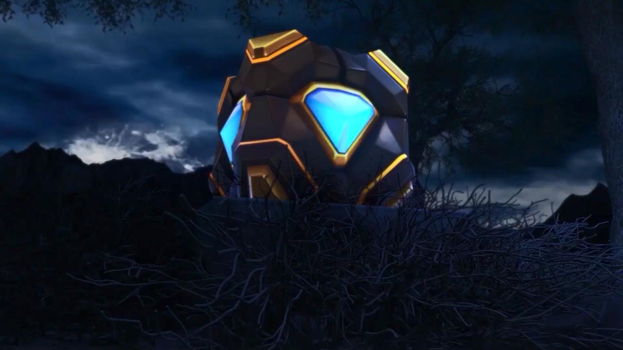 3D坦克包含 10000 水晶的巨型超级金水晶