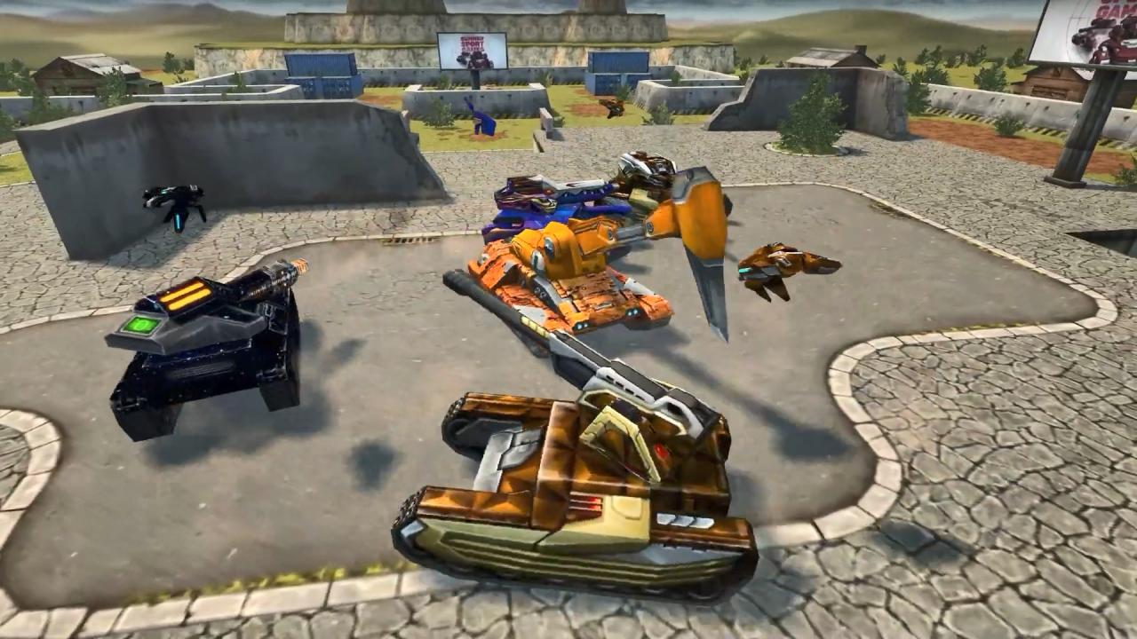 B0-NK 生化炮塔在高地角斗场地图上