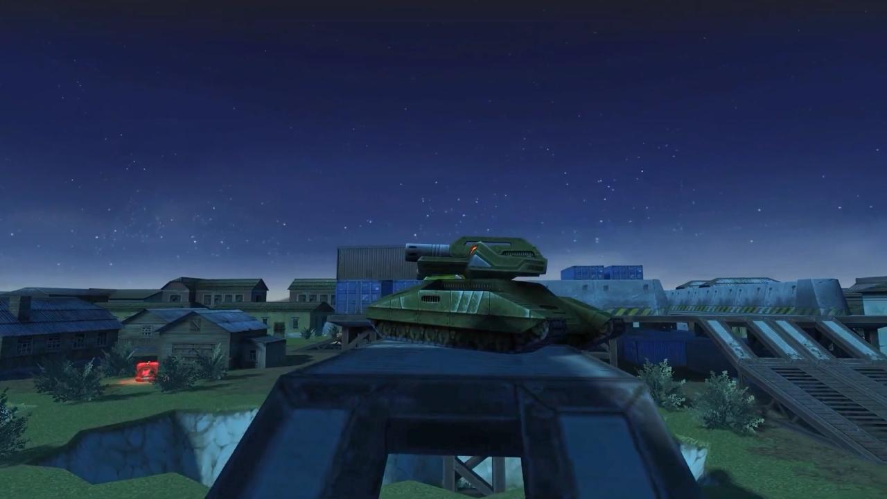 3D坦克核电站夜间模式地图