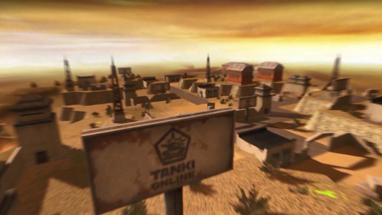 3D坦克高原地图傍晚模式预览图