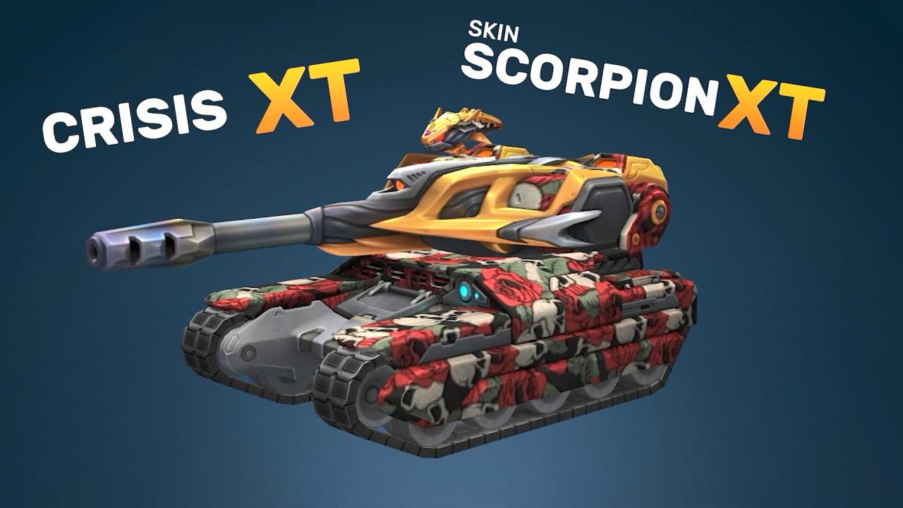 危机无人机 XT 版和蝎型炮塔 XT 皮肤