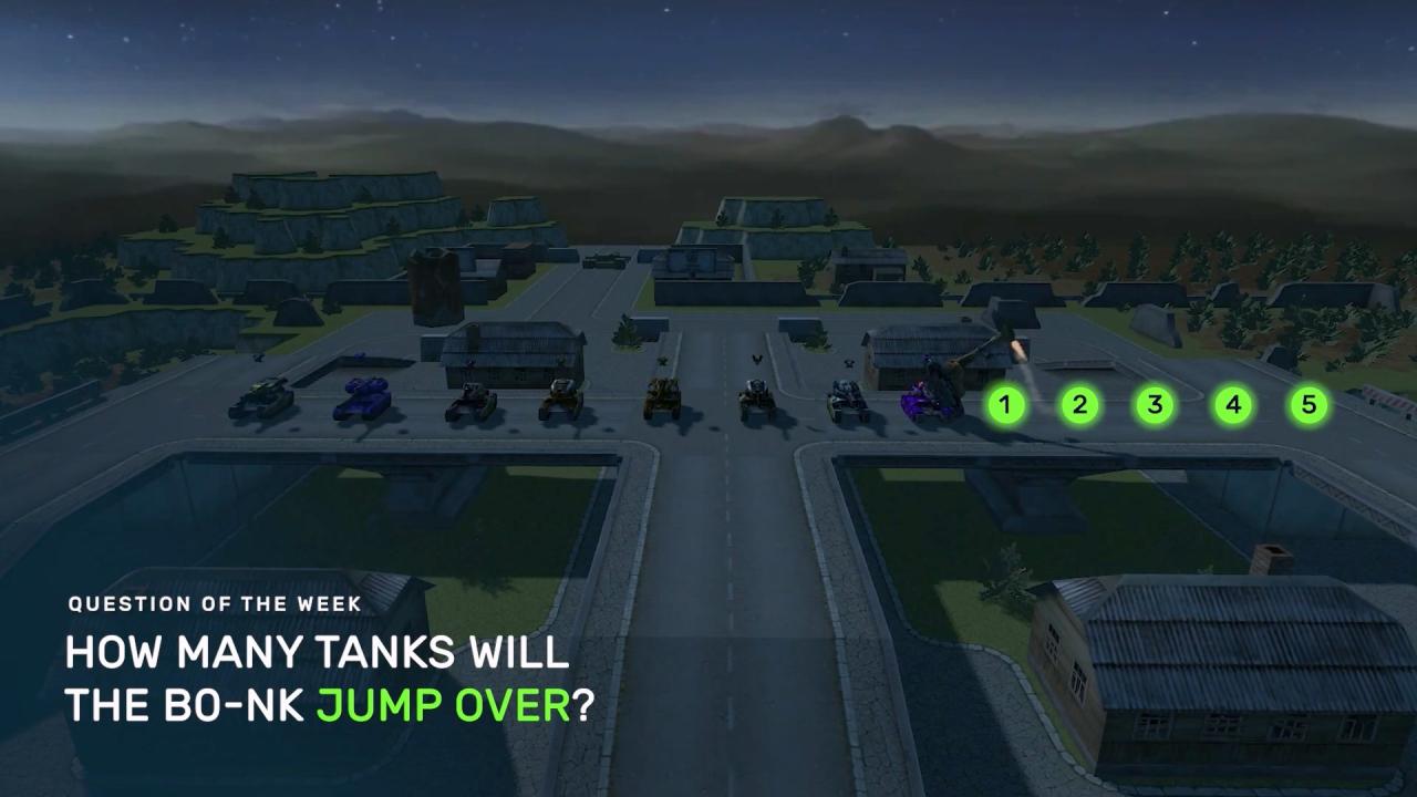 3D坦克每周猜猜看问题:B0-NK将跳过多少辆坦克?