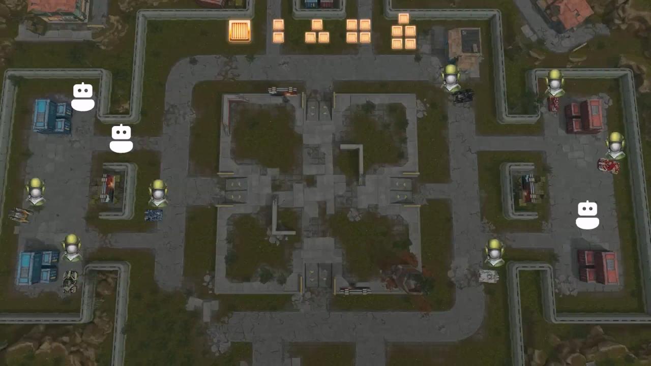 机器人开发计划第三阶段图示：机器人在匹配赛自动补充缺少玩家图示