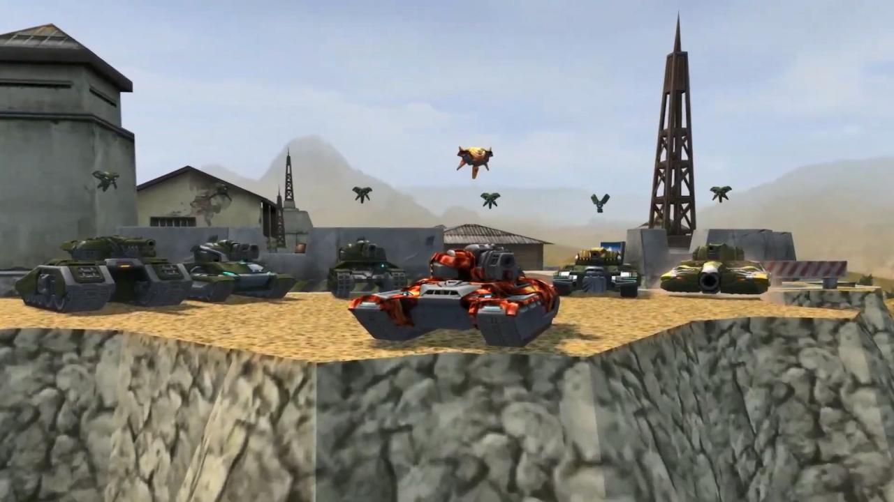 3D坦克多边形地图