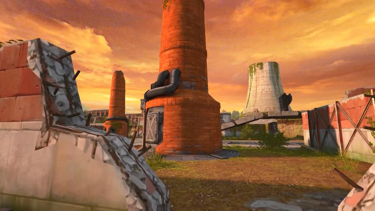 3D坦克演练场地图重制版的熔炉高塔