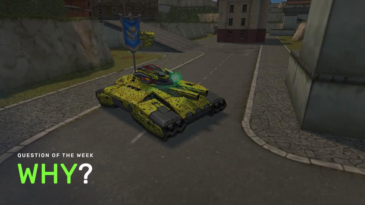 3D坦克周报每周猜猜看问题：为什么？