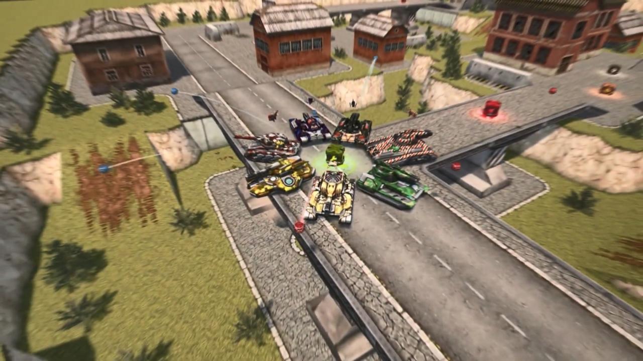 3D坦克手榴弹模式实验效果