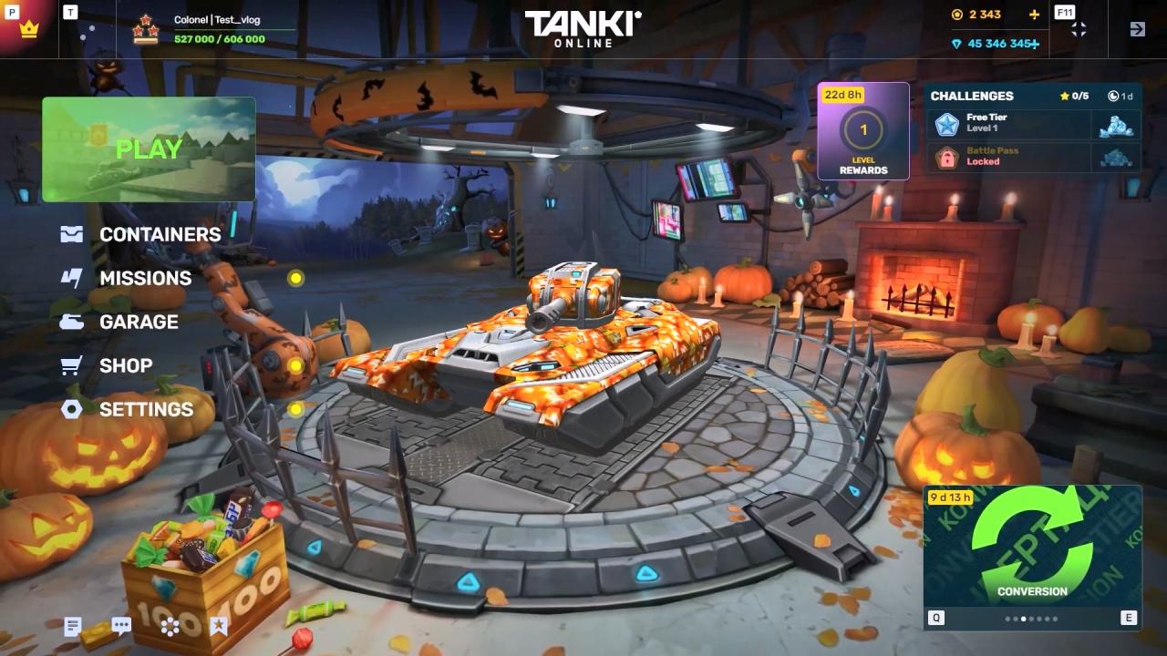 3D 坦克万圣节主题迷彩